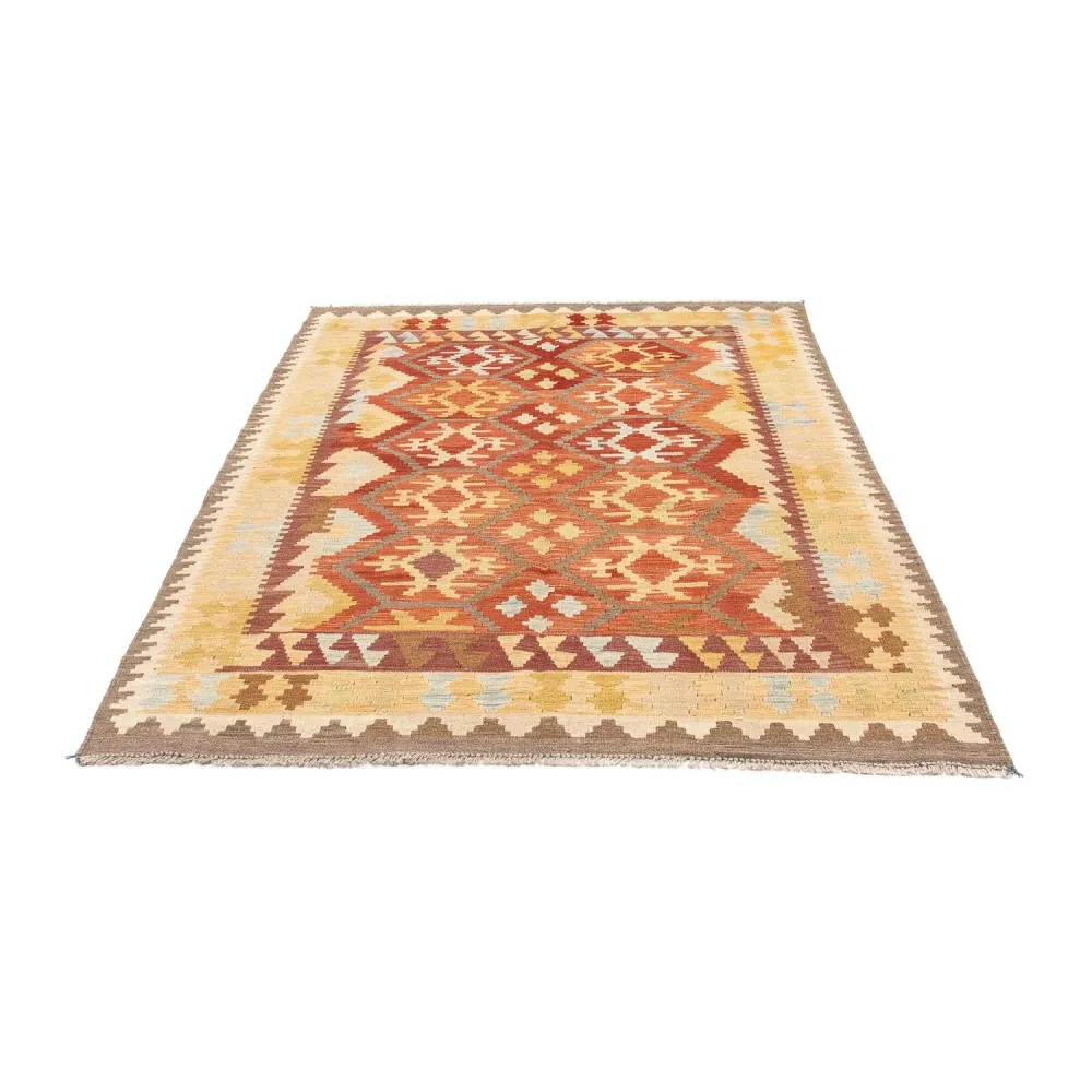 Dywan Kelim - Orientalny - 175 x 117 cm - niebieski