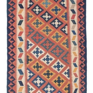 Dywan Kelim - Orientalny - 180 x 109 cm - wielokolorowy