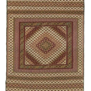 Dywan Kelim - Orientalny - 185 x 132 cm - wielokolorowy