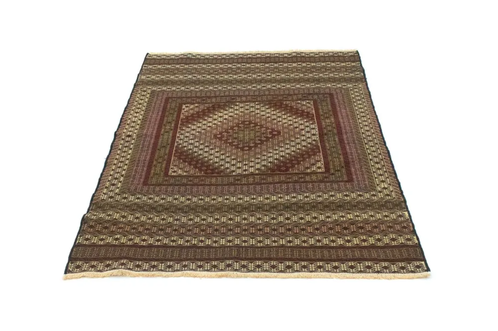Dywan Kelim - Orientalny - 185 x 132 cm - wielokolorowy