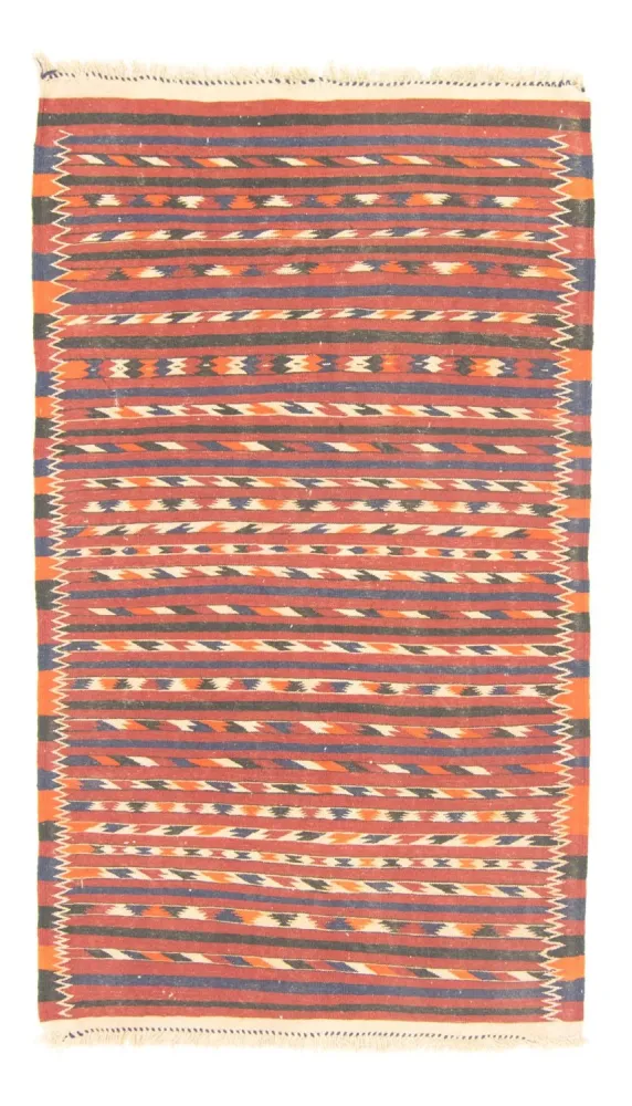 Dywan Kelim - Orientalny - 190 x 112 cm - brązowy