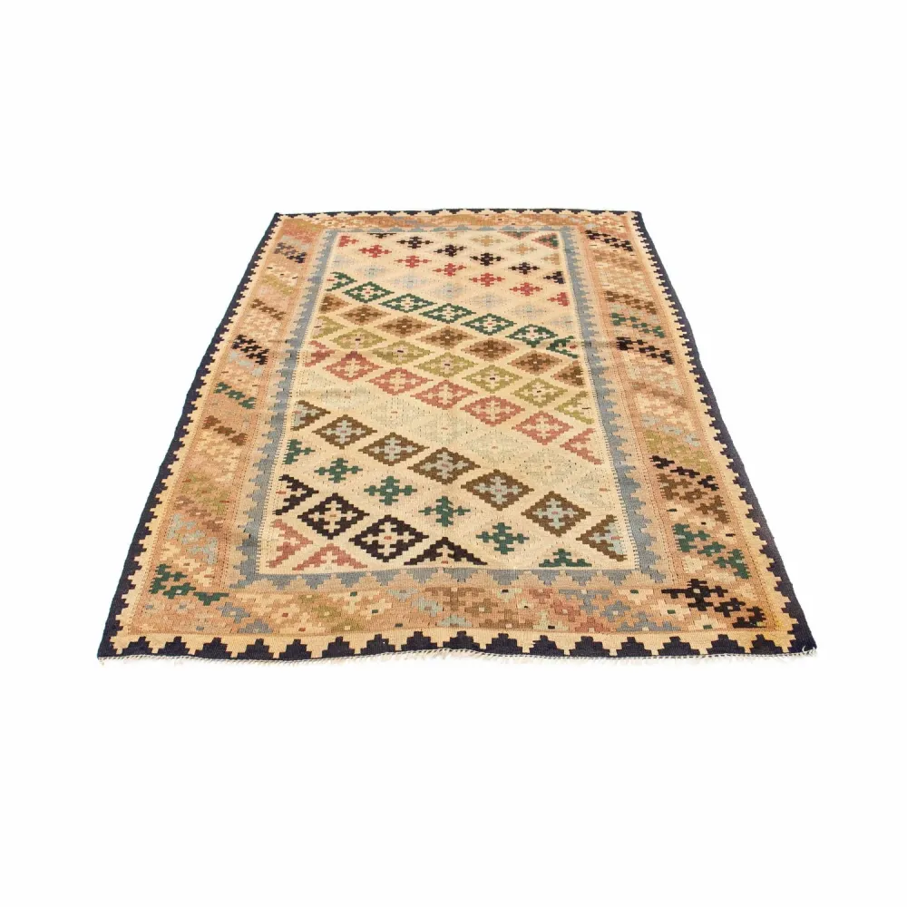 Dywan Kelim - Orientalny - 223 x 132 cm - beżowy
