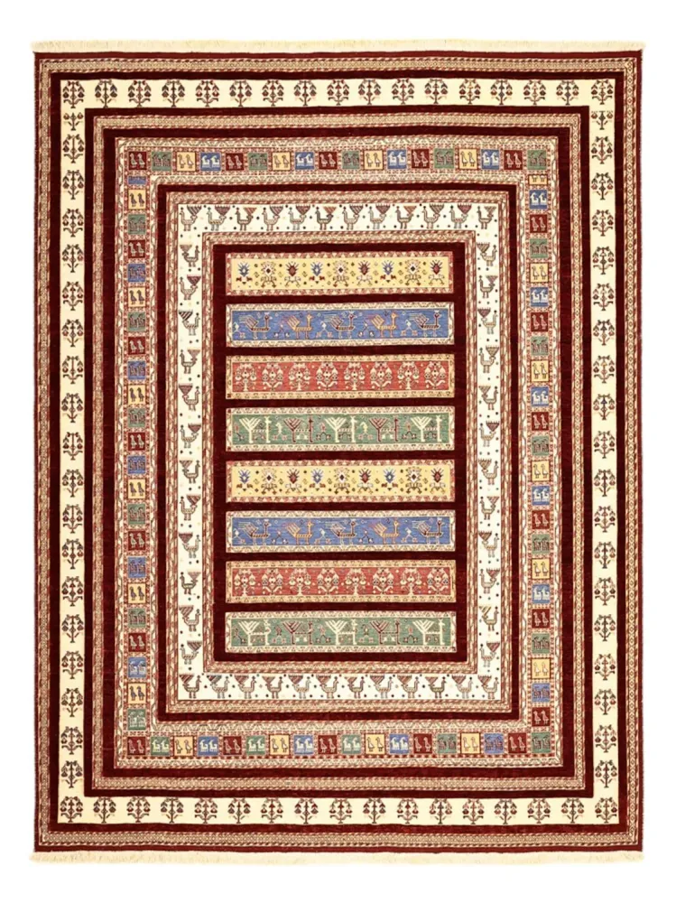 Dywan Kelim - Orientalny - 225 x 175 cm - wielokolorowy