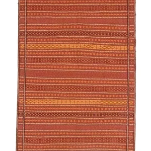 Dywan Kelim - Orientalny - 235 x 165 cm - pomarańczowy