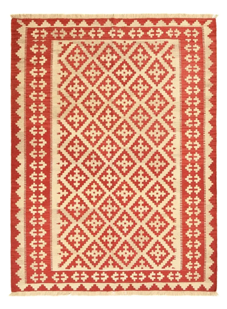 Dywan Kelim - Orientalny - 238 x 174 cm - wielokolorowy