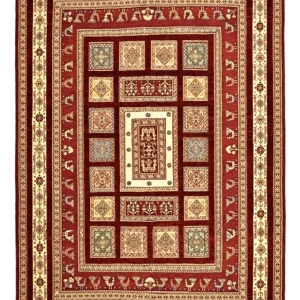 Dywan Kelim - Orientalny - 241 x 171 cm - wielokolorowy