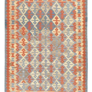 Dywan Kelim - Orientalny - 243 x 181 cm - wielokolorowy