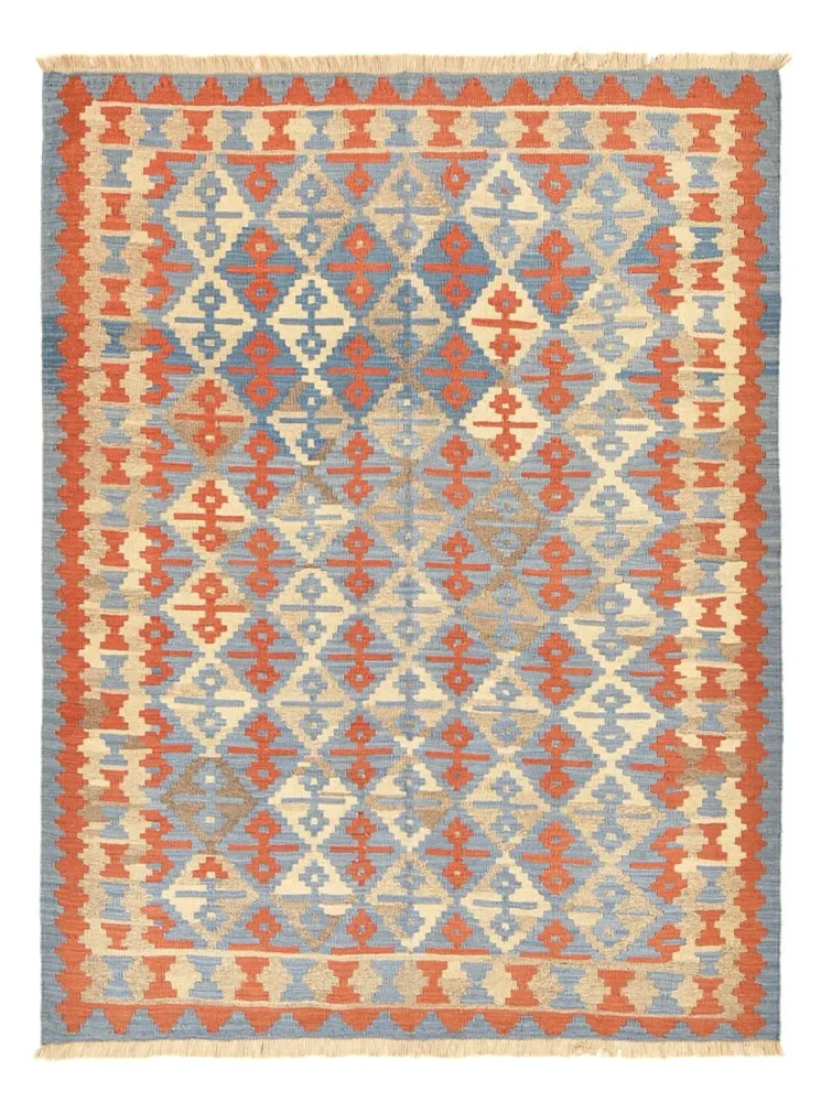 Dywan Kelim - Orientalny - 243 x 181 cm - wielokolorowy