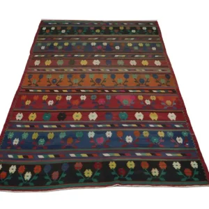 Dywan Kelim - Orientalny - 244 x 174 cm - wielokolorowy