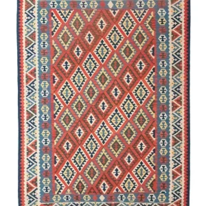 Dywan Kelim - Orientalny - 290 x 211 cm - czerwony