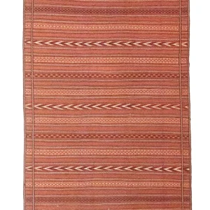 Dywan Kelim - Orientalny - 293 x 200 cm - brązowy