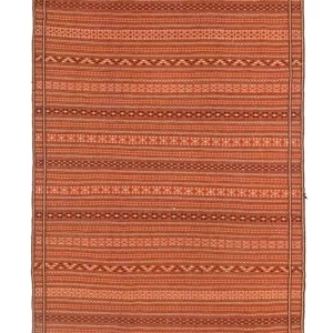 Dywan Kelim - Orientalny - 300 x 194 cm - pomarańczowy