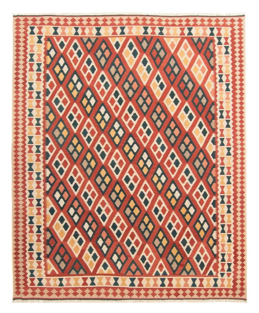 Dywan Kelim - Orientalny - 313 x 260 cm - wielokolorowy