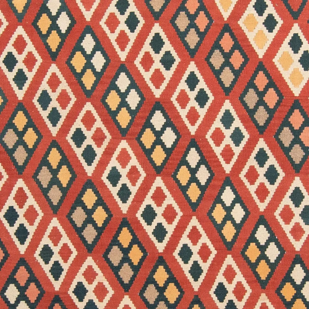 Dywan Kelim - Orientalny - 313 x 260 cm - wielokolorowy