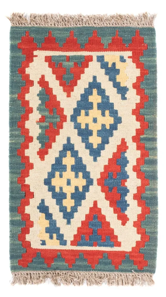Dywan Kelim - Orientalny - 60 x 40 cm - wielokolorowy