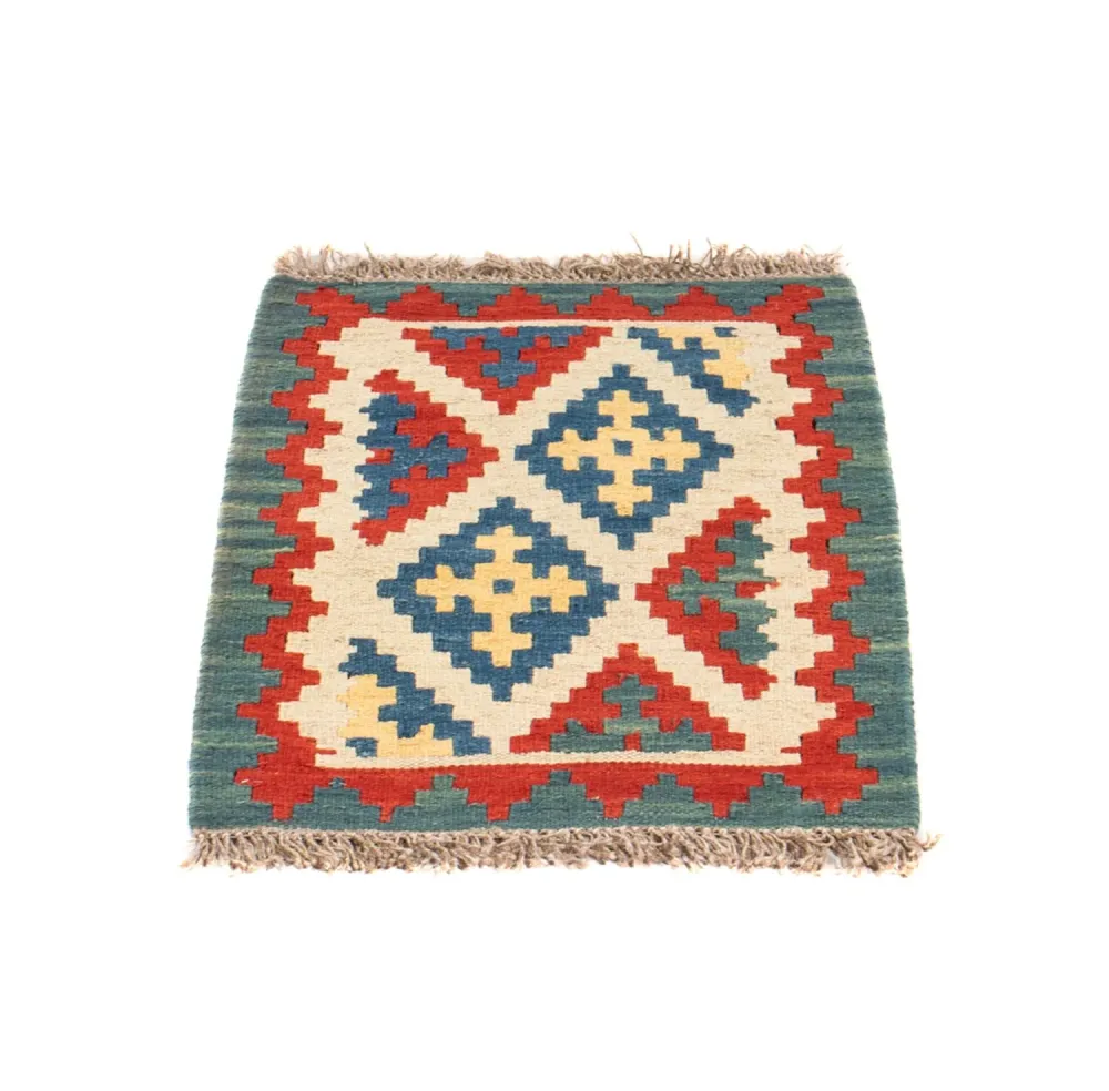 Dywan Kelim - Orientalny - 60 x 40 cm - wielokolorowy
