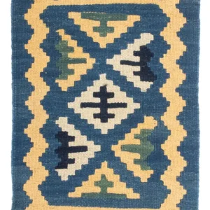Dywan Kelim - Orientalny - 60 x 40 cm - wielokolorowy