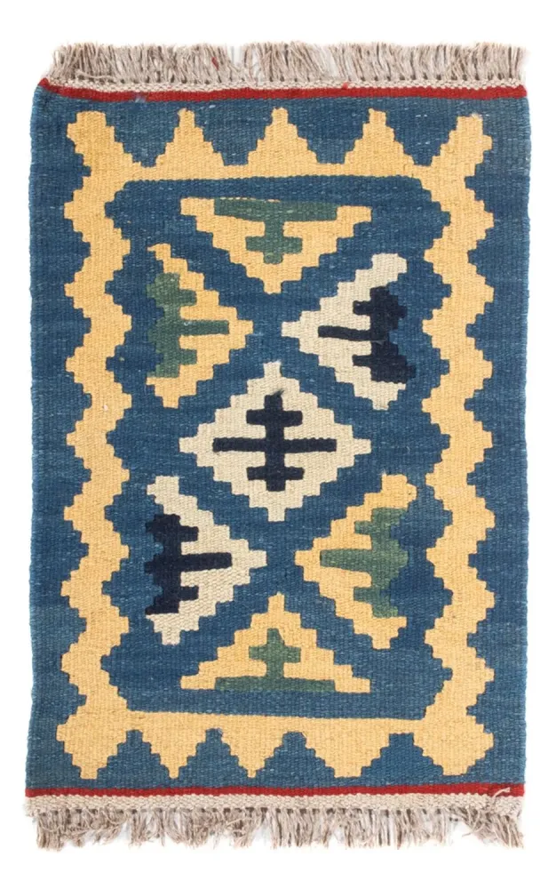 Dywan Kelim - Orientalny - 60 x 40 cm - wielokolorowy