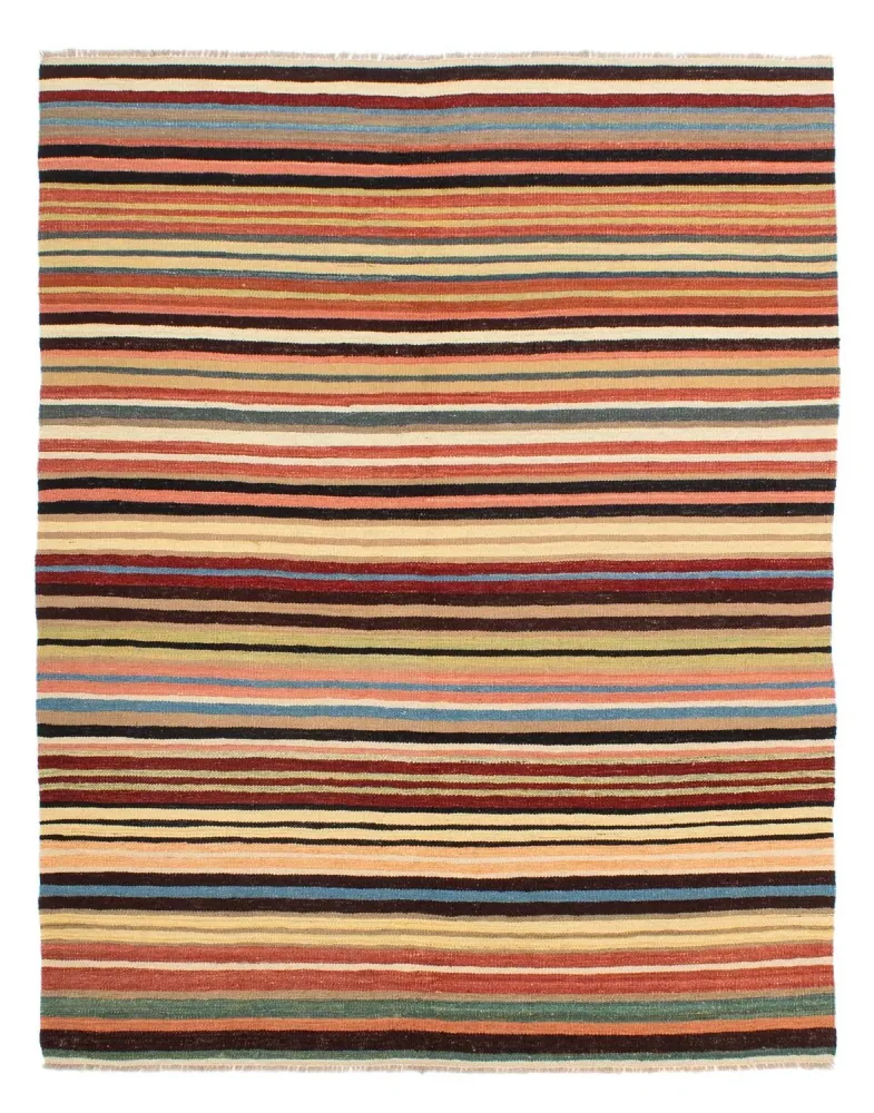 Dywan Kelim - Splash - 199 x 156 cm - wielokolorowy