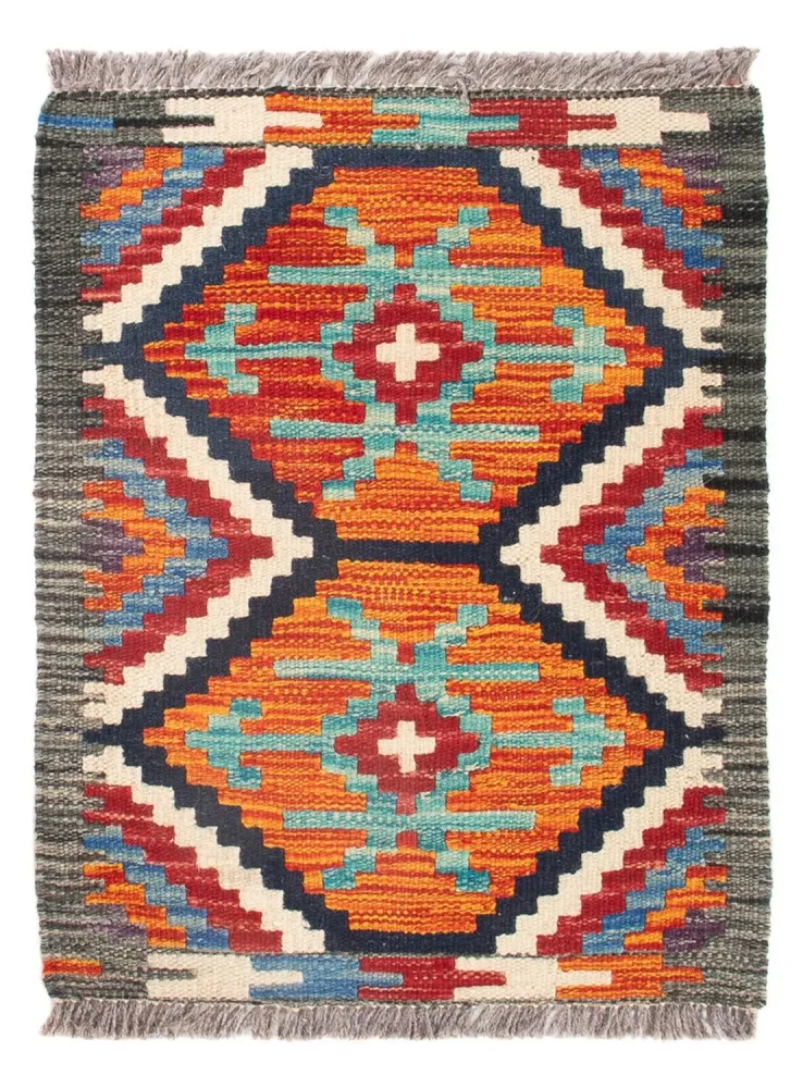 Dywan Kelim - Splash - 60 x 40 cm - wielokolorowy