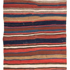 Dywan Kelim - Stary - 200 x 140 cm - wielokolorowy