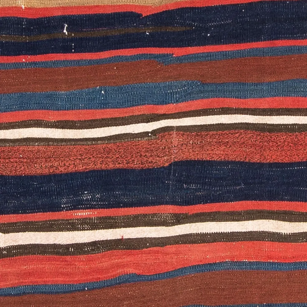 Dywan Kelim - Stary - 200 x 140 cm - wielokolorowy