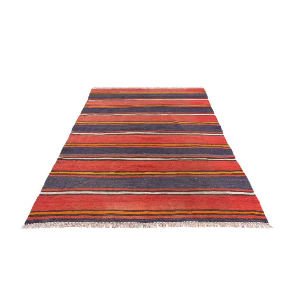 Dywan Kelim - Stary - 205 x 150 cm - wielokolorowy