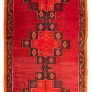 Dywan Kelim - Stary - 310 x 160 cm - wielokolorowy