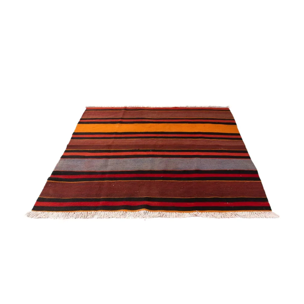 Dywan Kelim - Stary kwadratowy - 150 x 135 cm - wielokolorowy