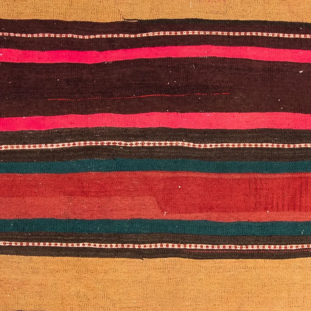 Dywan Kelim - Stary kwadratowy - 175 x 170 cm - wielokolorowy