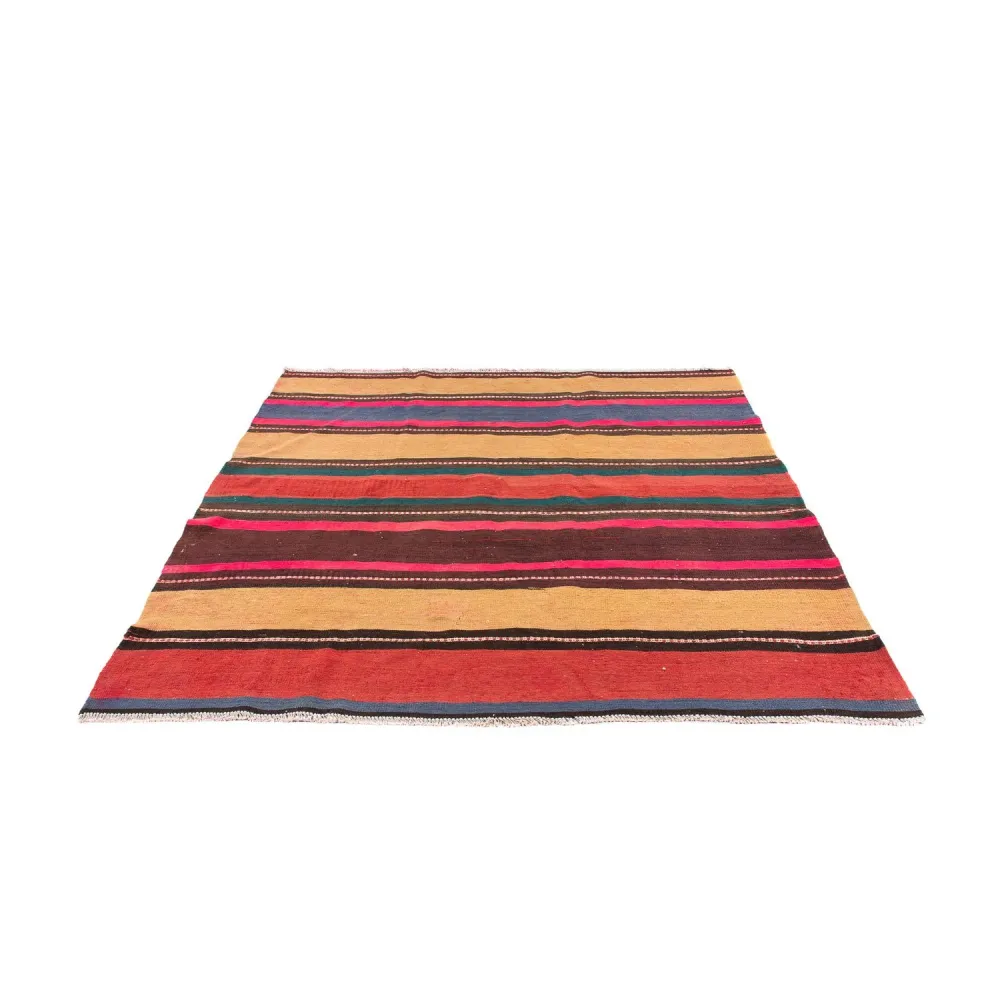 Dywan Kelim - Stary kwadratowy - 175 x 170 cm - wielokolorowy