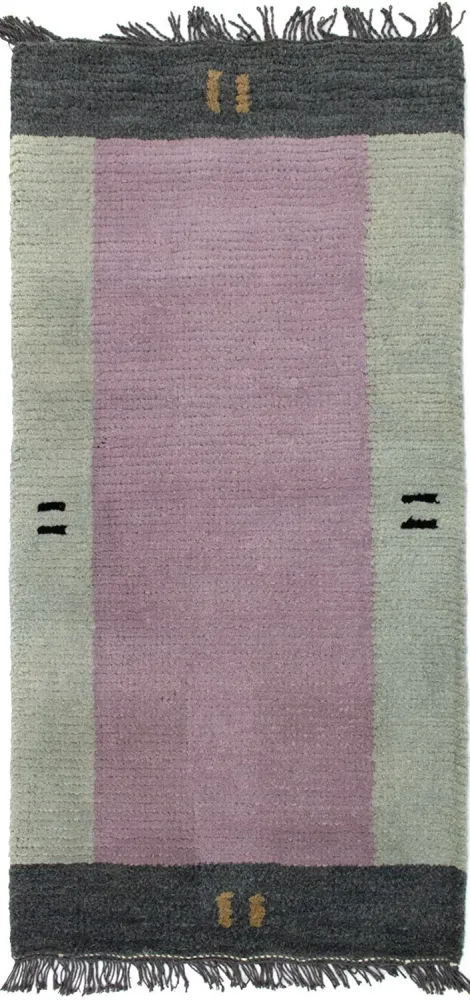 Dywan z Nepalu - 140 x 70 cm - różowy