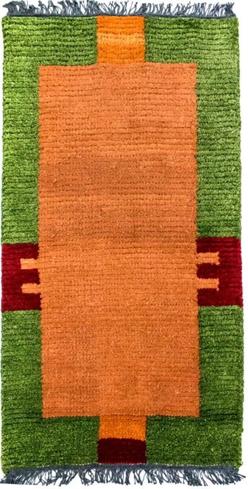 Dywan z Nepalu - 140 x 70 cm - wielokolorowy