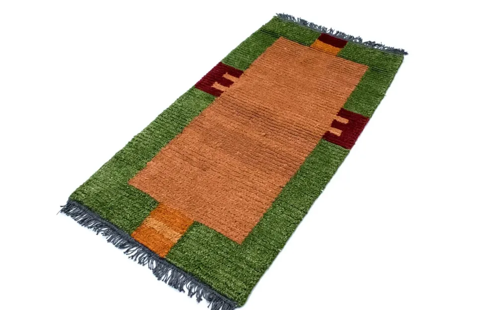 Dywan z Nepalu - 140 x 70 cm - wielokolorowy