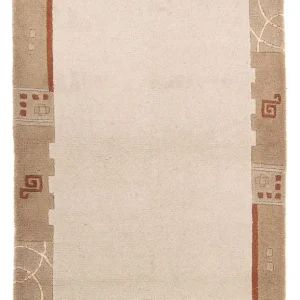 Dywan z Nepalu - 150 x 80 cm - beżowy