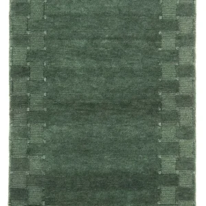 Dywan z Nepalu - 152 x 93 cm - zielona