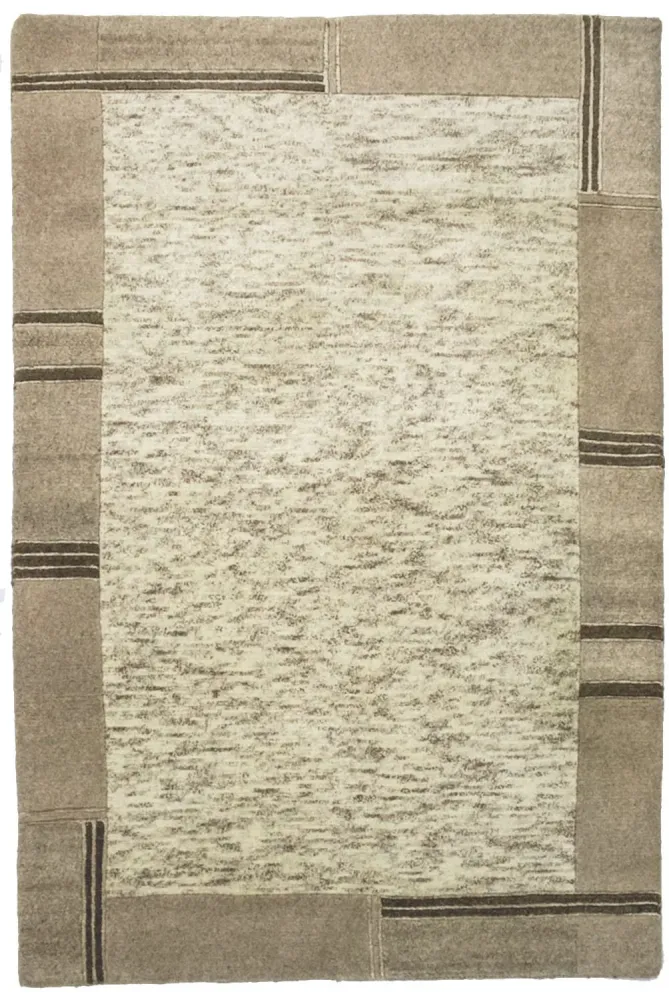 Dywan z Nepalu - 176 x 127 cm - beżowy