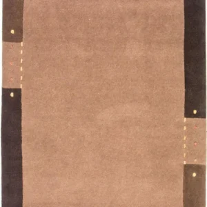 Dywan z Nepalu - 178 x 122 cm - brązowy