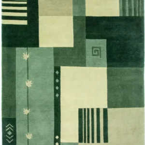 Dywan z Nepalu - 181 x 131 cm - wielokolorowy