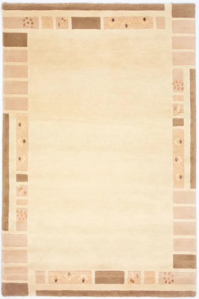 Dywan z Nepalu - 183 x 122 cm - wielokolorowy