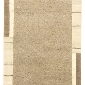 Dywan z Nepalu - 185 x 128 cm - szary