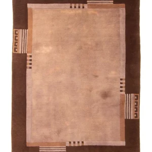 Dywan z Nepalu - 193 x 142 cm - jasnobrązowy