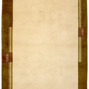 Dywan z Nepalu - 197 x 143 cm - beżowy