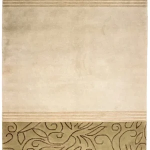 Dywan z Nepalu - 199 x 140 cm - beżowy