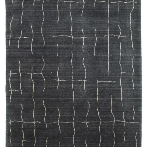 Dywan z Nepalu - 200 x 142 cm - szary