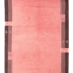 Dywan z Nepalu - 225 x 160 cm - różowy