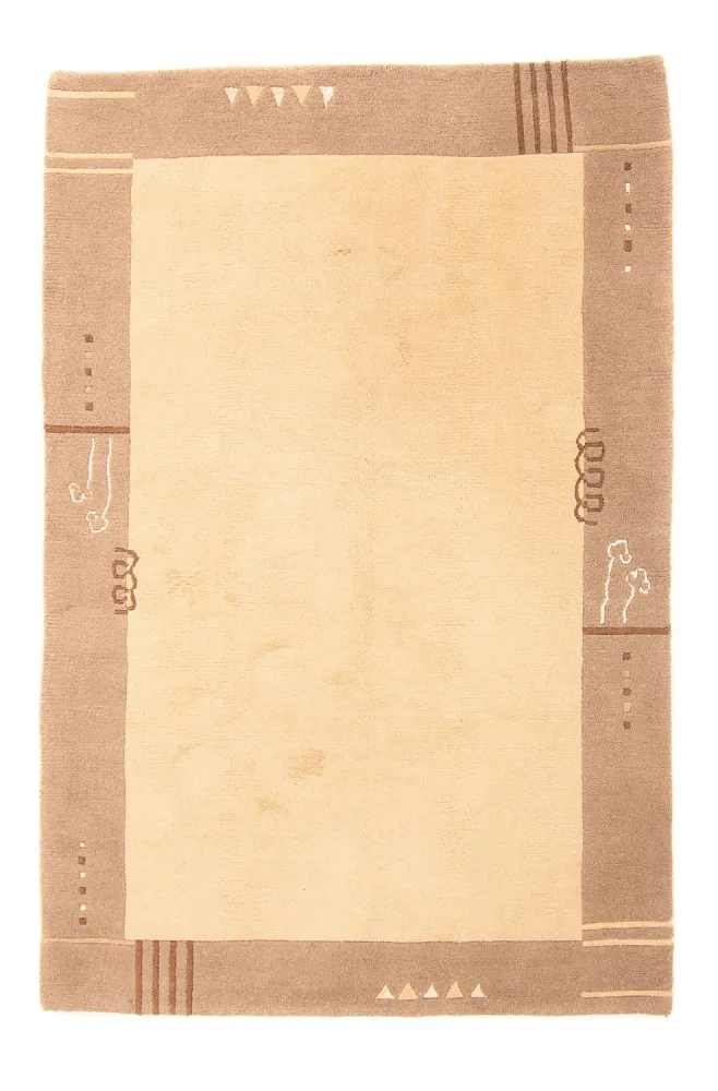 Dywan z Nepalu - 230 x 160 cm - jasnobrązowy