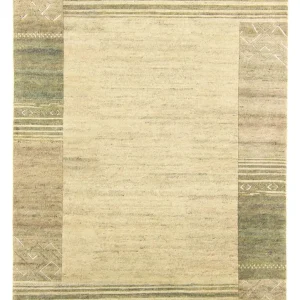 Dywan z Nepalu - 238 x 172 cm - zielona