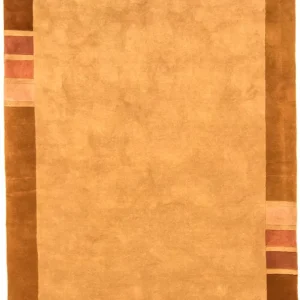 Dywan z Nepalu - 238 x 177 cm - jasnobrązowy