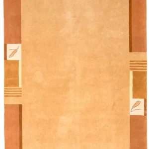 Dywan z Nepalu - 240 x 174 cm - pomarańczowy